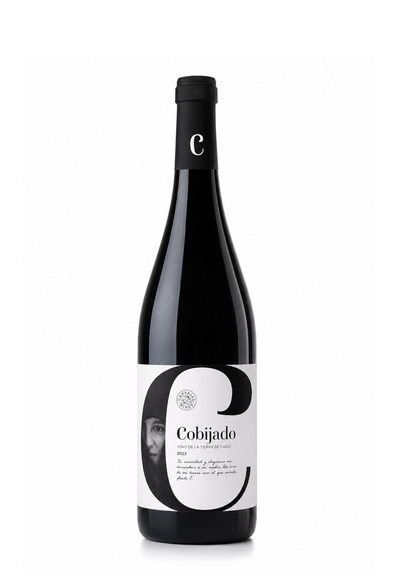 Botella cobijado